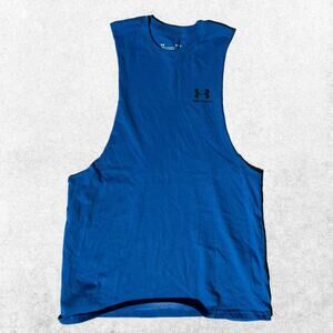 Hurley Electric Blue Athletic Cutoff Tank ⚡